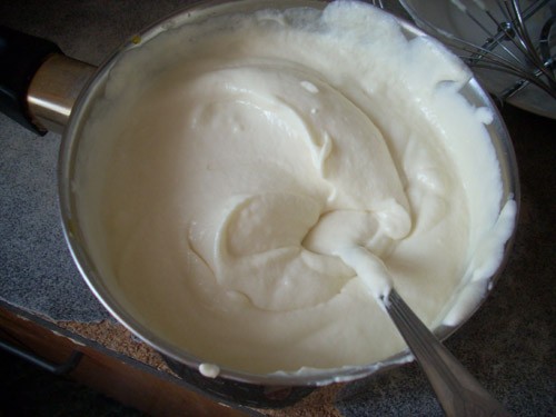 йогуртовый крем для бисквитного торта