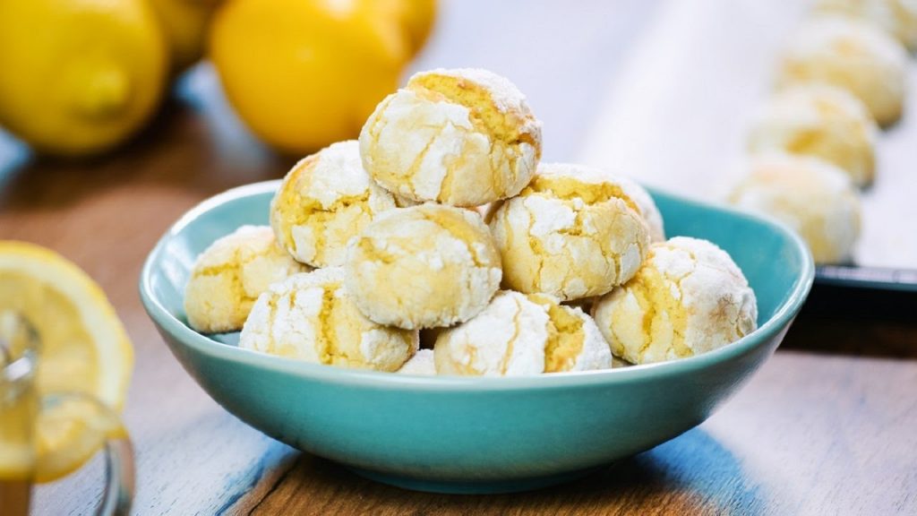  рецепт лимонного печенья