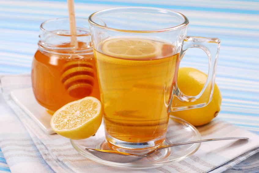 Напиток с лимоном и медом