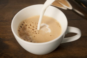 молочный кофе